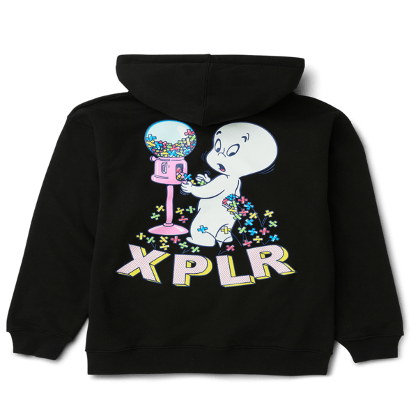 X Bubblegum Hoodie Black
